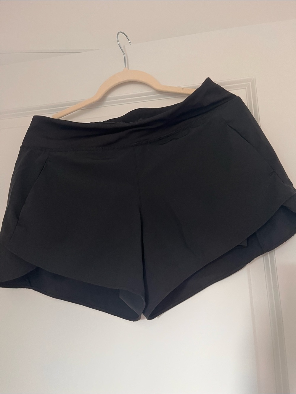 Avis Black Athletic Shorts - Size Medium